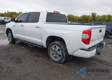 2017 Toyota Tundra Platinum 5.7L V8 from USA, damaged, VIN 5TFAY5F10HX644031